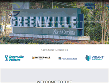 Tablet Screenshot of greenvillenc.org